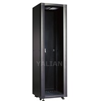 19&amp;quot;Aluminum network enclosures cabinet  42U  600x600 glazed door