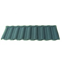 24 colors stone coated steel roof tiles