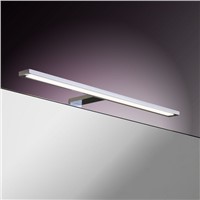 Aluminum chromed bathroom illuminate led bathroom lamp