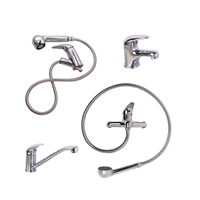 Bathroom shower faucet, stainless steel shower mixer, rainfall bathroom shower