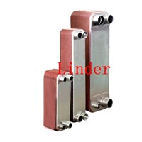 brazing plate heat exchanger used in central air-conditioner