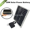 battery energy generator with solar panel for digital cameras