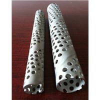 filter frames stainless steel spiral welded perforated metal pipes  filter elements center core