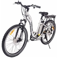 X-Treme TRAIL-CLIMB Electric Bicycle with Lithium Batteries, 300 Watts Hub Motor