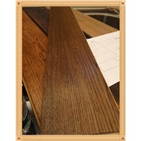 Rustic wide plank oak engineered parquet wood flooring