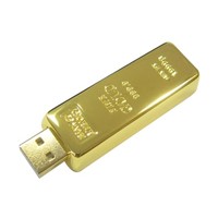 Gold Bar Bullion Metal Custom USB Flash Drives