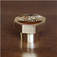 High precise custom zinc alloy fragrance caps 0823