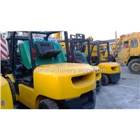 Japan Forklift Komatsu FD50 5T Forklift With 3 Masts Excellent Condition 5T Komatsu Forklift