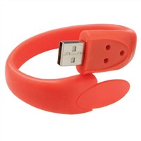 Silicone Bracelet / Wristband for Girl/Woman USB Flash Drives