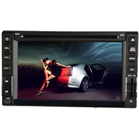 6.2 Inch 2DIN Touch Screen Car DVD with GPS Navigation Bluetooth(Z6205 universal)