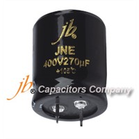 JNE -  Miniaturized, Snap-in Aluminum Electrolytic Capacitor