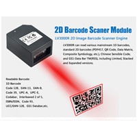 Mini OEM 2D barcode scanner LV3000R, water and dust resistant