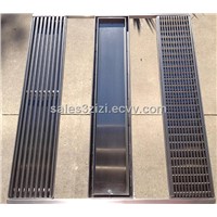 China supplier stainless steel shower drain cover, wedge wire floor drain