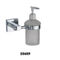 Brass square design  liquid soap dispenser