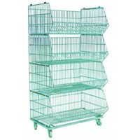 4 layers removable mesh shelf