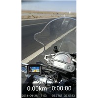 Waterproof motorcycle gps with 32GB touch screen gps navigation