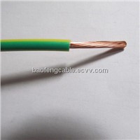 Yellow-Green Copper PVC Earth Wire