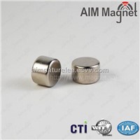 China Nickel Coated Rare Earth Magnet N35 Disc Magnet