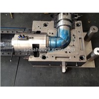 PE corrugated pipe fitting moulds, PE piping, PE fitting molds factory