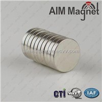 Shenzhen NiCuNi Coated permanent Magnet N35 Disc Magnet
