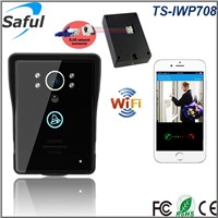 doorbell stable loud calling wireless remote unlock wifi video door phone intercom system
