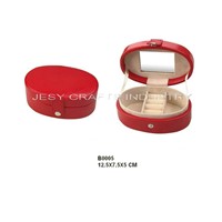 Oval Shape Jewelry Box (B0005)
