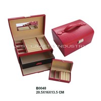 Jewelry leather box(B0048)