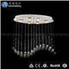 whole-sale modern LED crystal dining pendant lamp chandeliers for restaurant