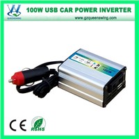 100W Car USB Converter Solar Power Inverter (QW-100MUSB)