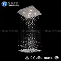 China factory wholesale indoor crystal chandelier LED pendant light