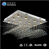 2015 hot sale LED modern crystal pendant ceiling lighting fixtures