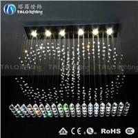 LED modern crystal chandeliers pendant lightings for restaurant