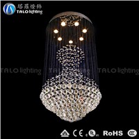 hot sale luxury crystal chandeliers LED modern pendant lamp