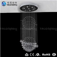 hot sale!contemporary LED chandeliers crystal pendant lamp for stair and hotel project