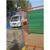 Portable Visible Steel Temporary Fence Panels for Construction Building Projects and Special Events