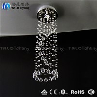 whole-sale modern simple crystal chandelier LED balcony lamp pendant light