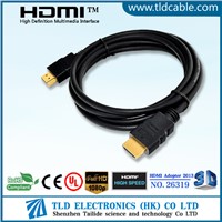 Premium HDMI Gold Cable 1080p HD LCD HDTV Video Lead 1m