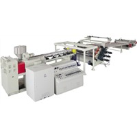 PC, PMMA, PS, PP,ABS Board Product Line      extrusion equipment wholesaler