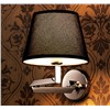 Stainless steel black fashional crystal wall lamps