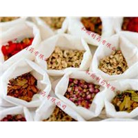 Various kinds of herbal slices