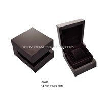 black shiny lacquare wooden box(C0013)