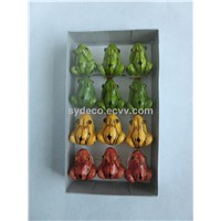 Frog, Artificial frog, frog decoration,artificial insect,spring decoration (15SD51146-1/2/3/4)