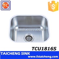 TCU1816S Single Bowl Undermount Sink