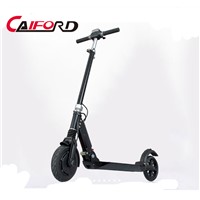 Folding adult electric kick scooter with two big wheels