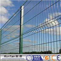 3 bends wire mesh fence with post