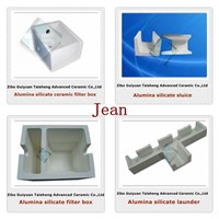Aluminum silicate ceramic products for vertical casting ,zibo guiyuan taisheng factory