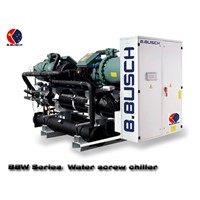 BUSCH water cooling screw chiller for cooling water and air conditioning plant