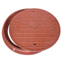 composite fiberglass decorative manhole cover