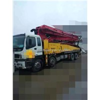 Used year 2011 used condition Sany 48m pump truck second hand Sany 48m pump truck used Sany 48m pump