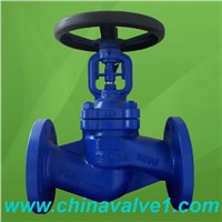 DIN bellows selaed globe valve